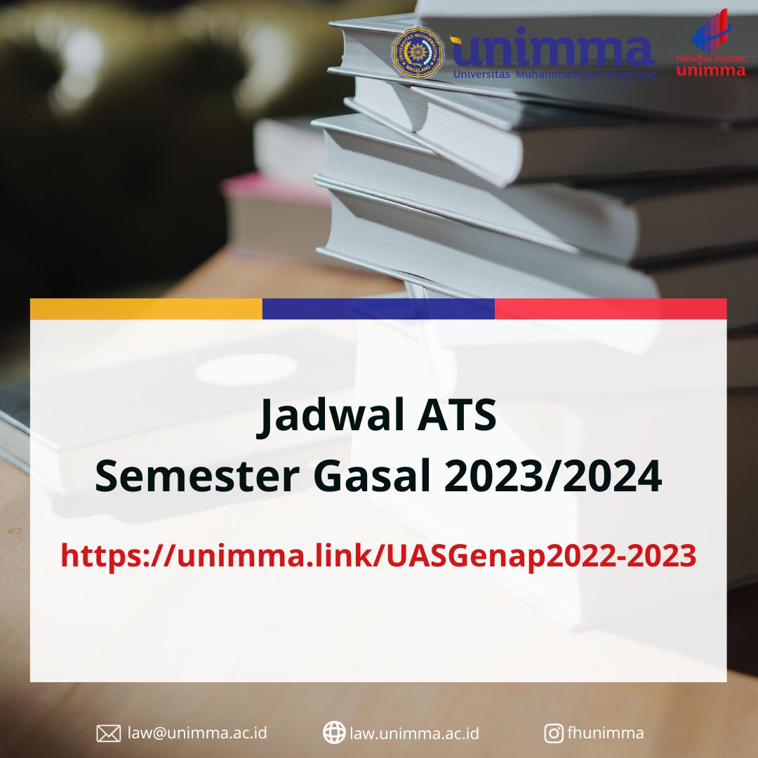 Jadwal ATS Gasal 2023-2024