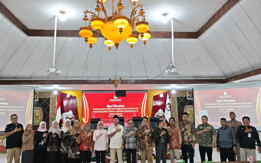 FH UNIMMA BERSAMA PERGURUAN TINGGI DI JAWA TENGAH BAHAS PROGRAM KULIAH HUKUM PEMILU DARI KPU JAWA TENGAH