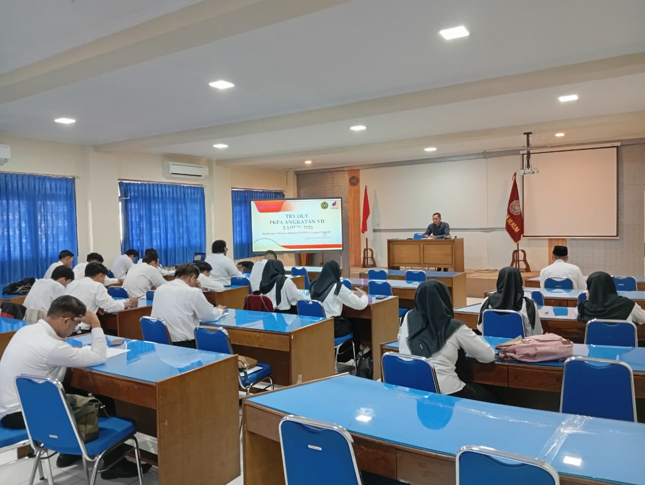 Matangkan Persiapan Ujian Calon Advokat, FH Unimma bersama DPC Peradi Magelang Gelar Tryout Ujian Profesi Advokat