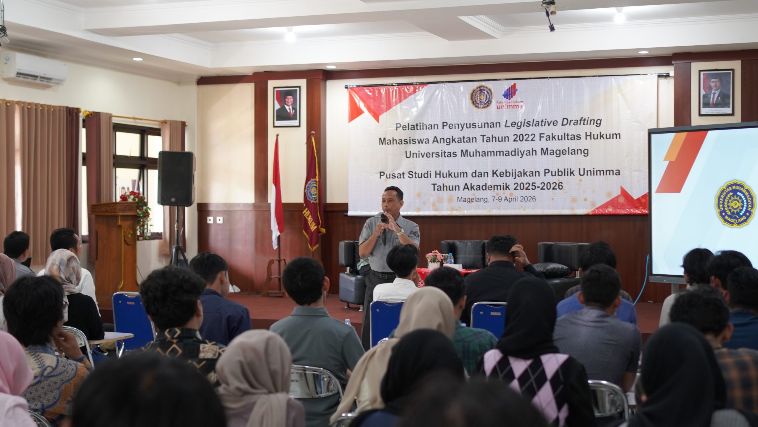 Siapkan Lulusan Siap Kerja, FH UNIMMA Selenggarakan Pelatihan Legislative Drafting