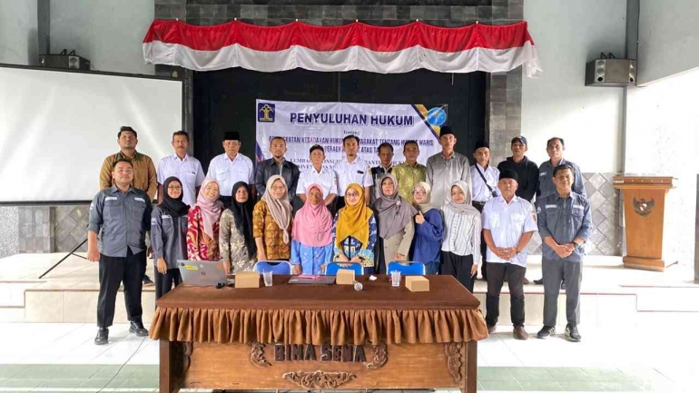 LKBH UNIMMA Edukasi Warga Sawangan tentang Waris dan Peralihan Tanah