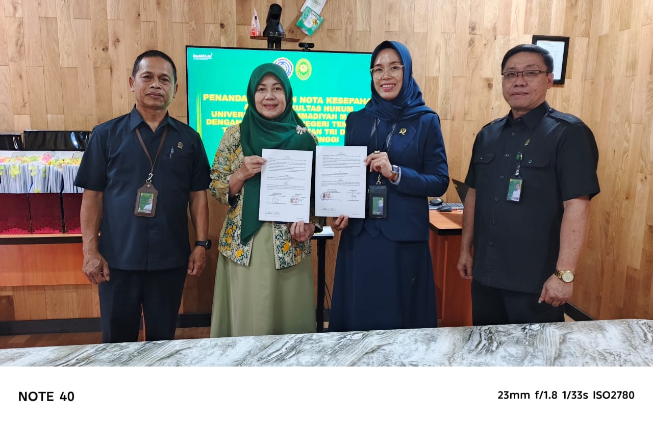 FH UNIMMA dan Pengadilan Negeri Temanggung Perpanjang Kerja Sama Siapkan Lulusan Hukum yang Tak Hanya Kuat dalam Teori